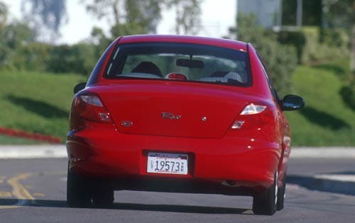 2001 Kia Rio exterior F
