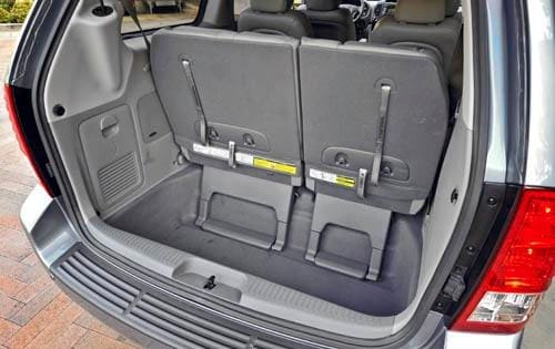 2011 Kia Sedona interior CARGO