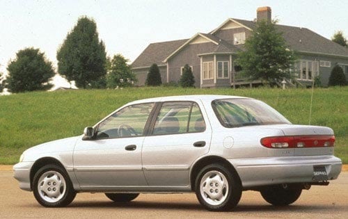 1997 Kia Sephia 4 Dr GS Sedan