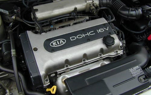 2000 Kia Spectra exterior E