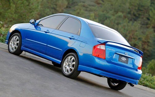 2005 Kia Spectra exterior FQ
