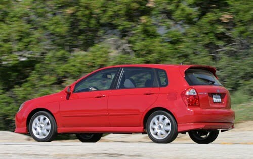 2006 Kia Spectra exterior F