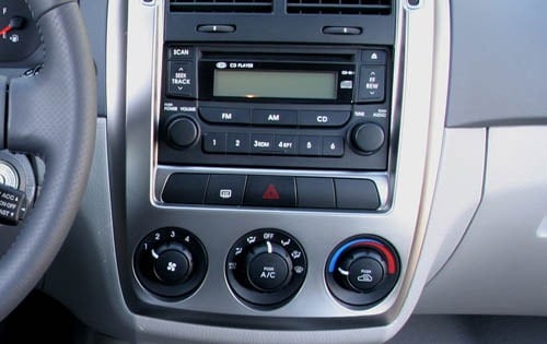 2007 Kia Spectra interior CC