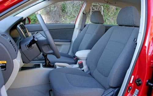 2007 Kia Spectra interior DETAIL