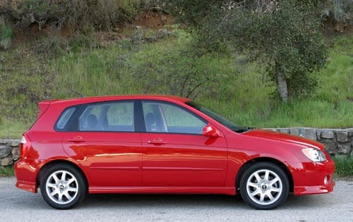 2007 Kia Spectra exterior F
