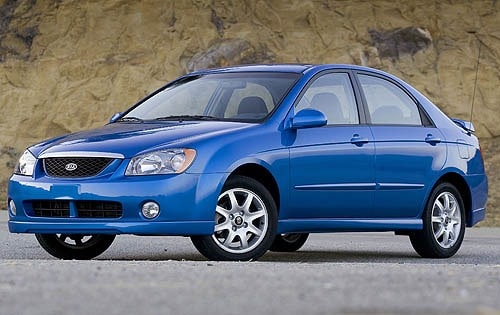 2006 Kia Spectra SX Sedan Shown