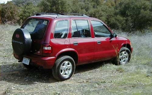 2000 Kia Sportage exterior FQ