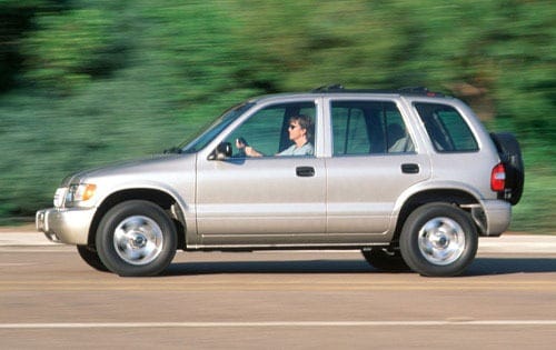 2000 Kia Sportage exterior FQ