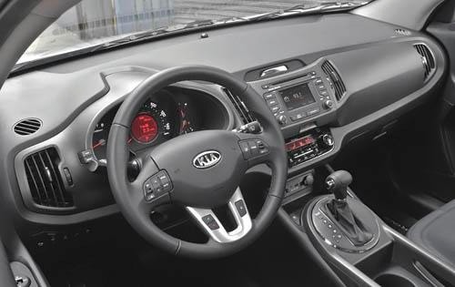 2012 Kia Sportage front safety D