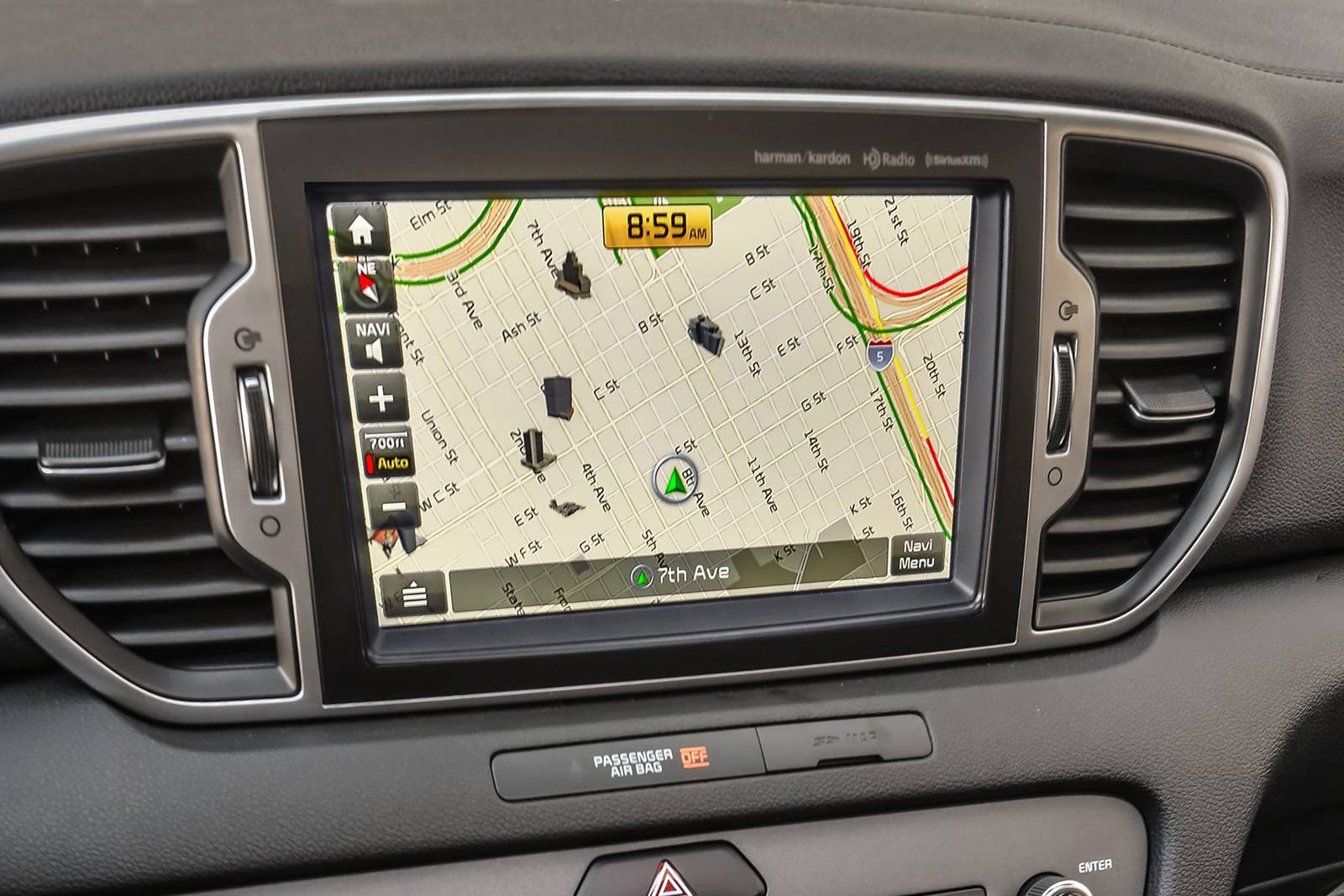 2018 Kia Sportage interior NAVSYS