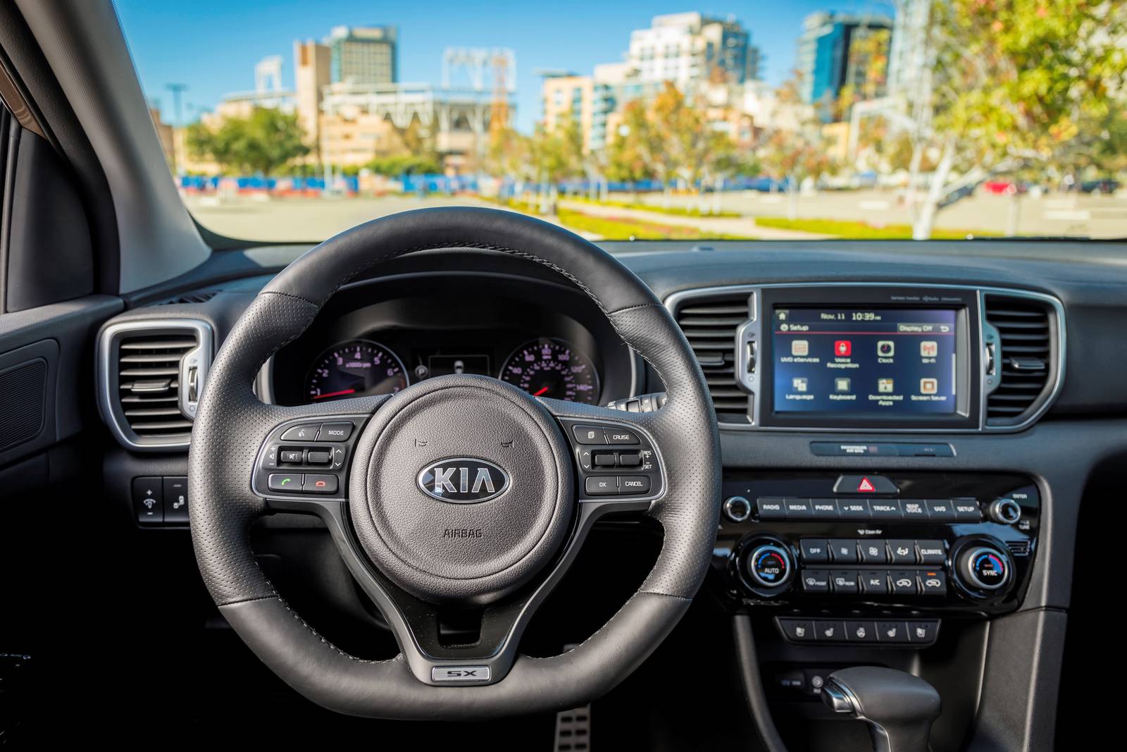 2018 Kia Sportage interior SWD