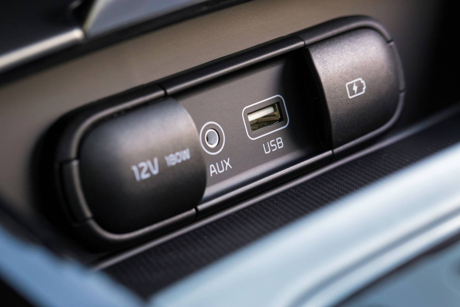 2018 Kia Stinger front safety DETAIL