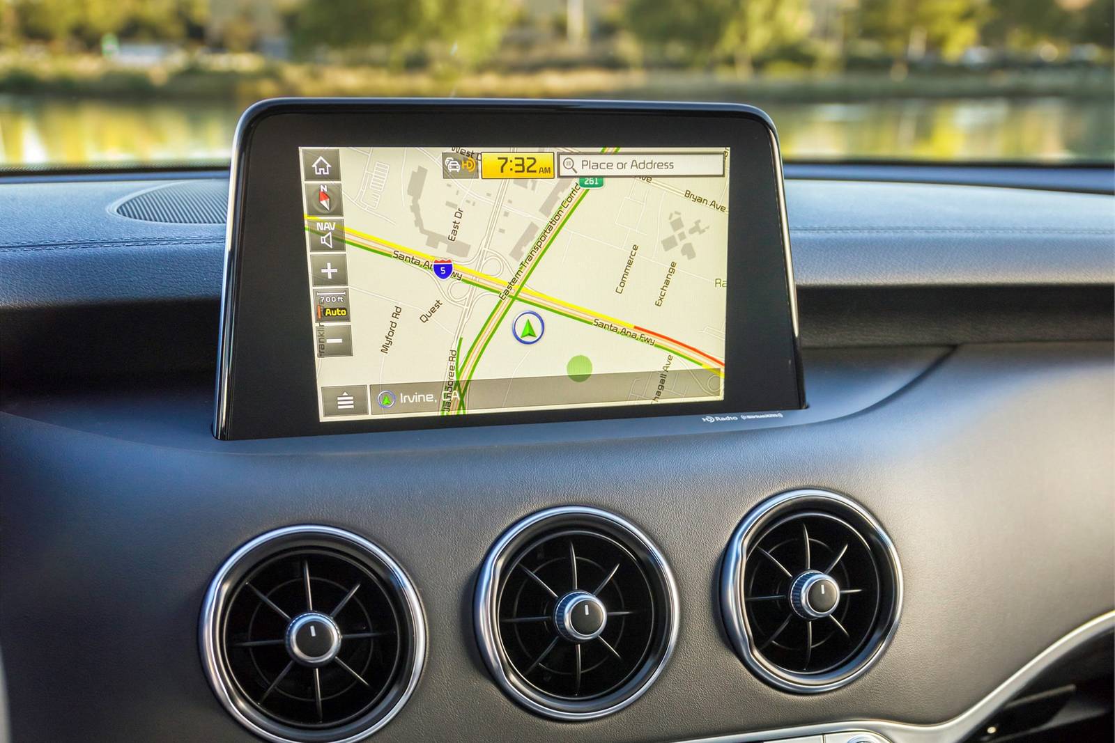 2018 Kia Stinger interior NAVSYS