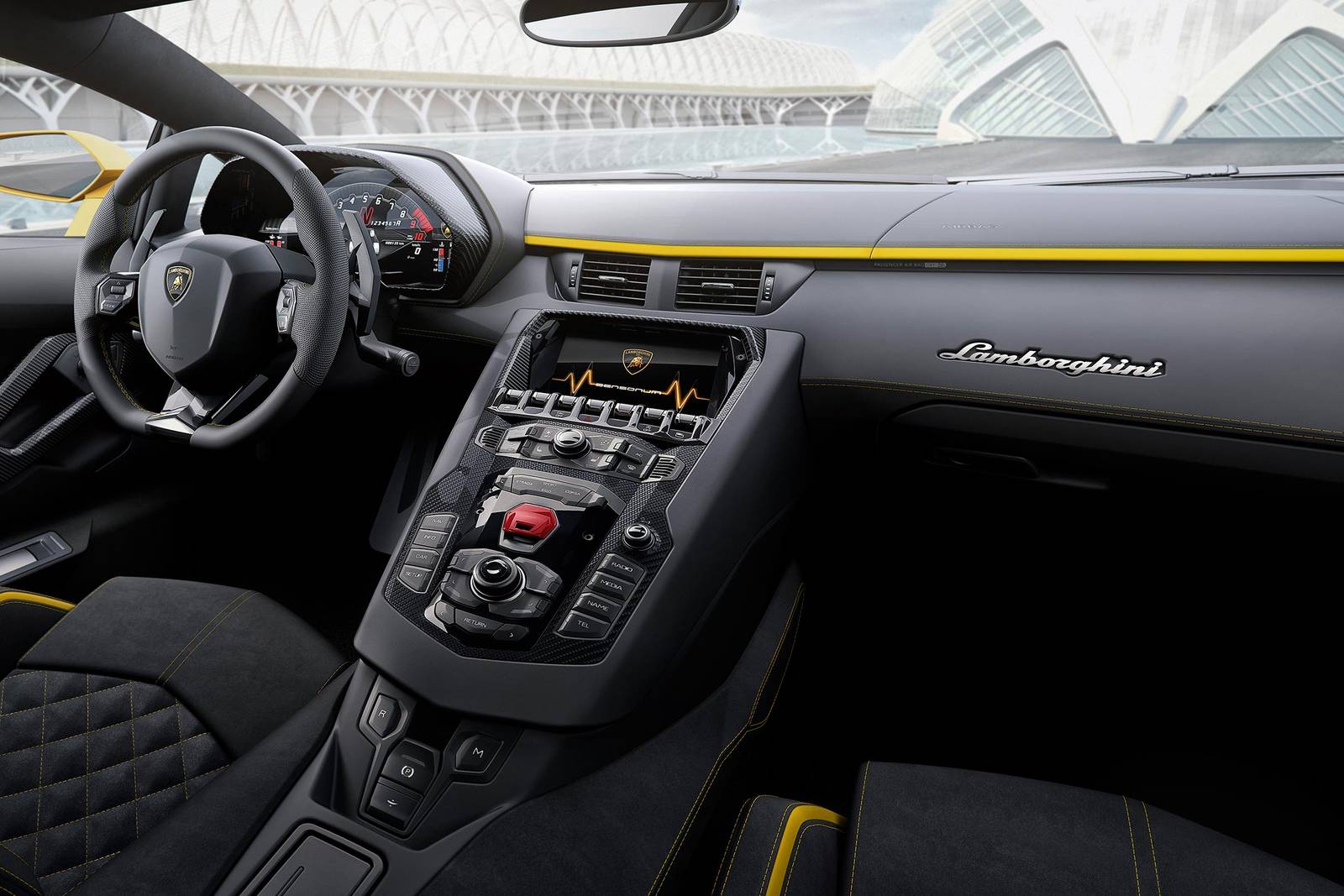 2019 Lamborghini Aventador interior D