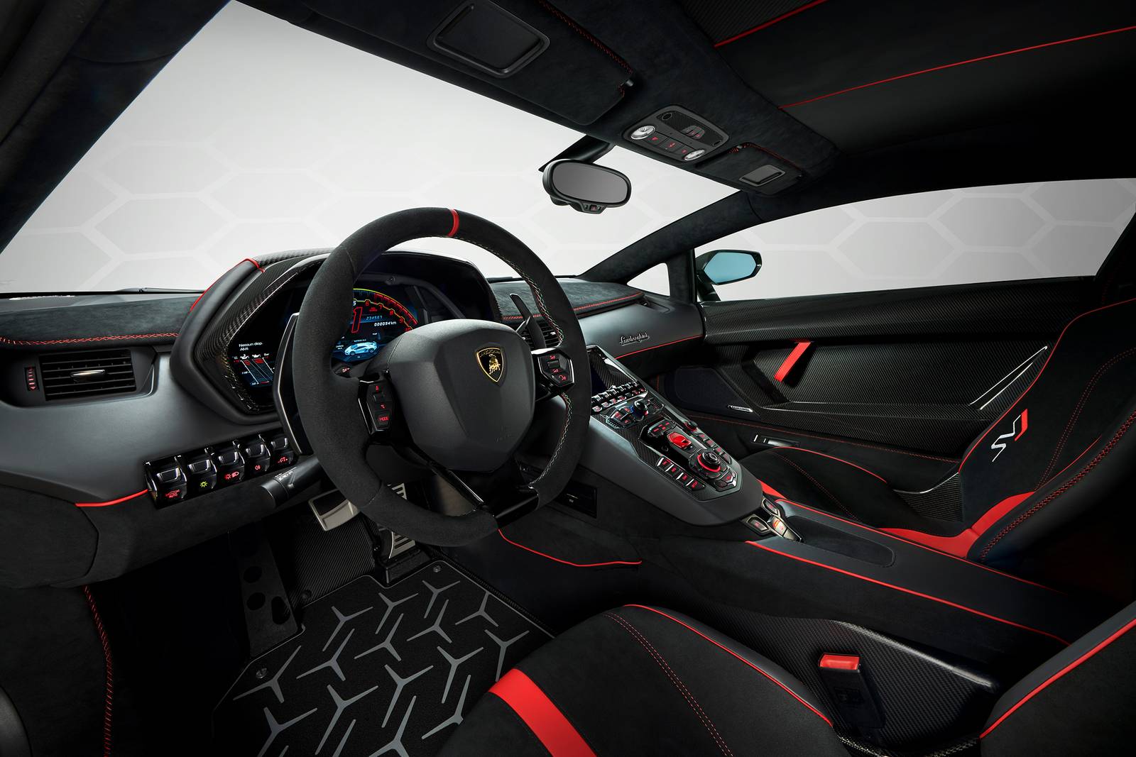 2020 Lamborghini Aventador interior D