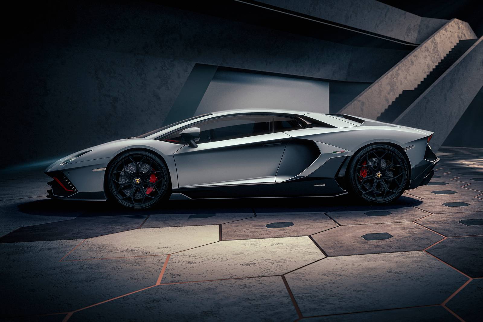 2022 Lamborghini Aventador Ultimae Coupe Profile