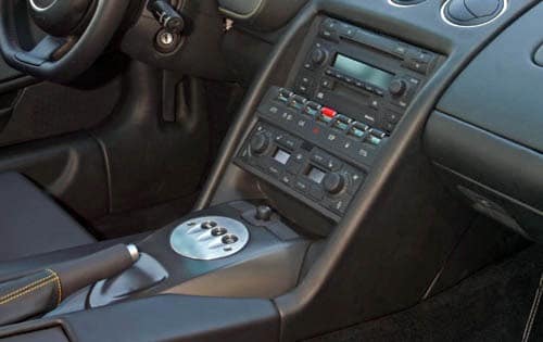 2004 Lamborghini Gallardo interior CC