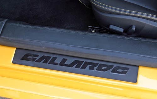 2004 Lamborghini Gallardo interior DETAIL