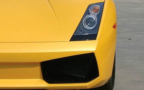 2006 Lamborghini Gallardo front safety EDETAIL