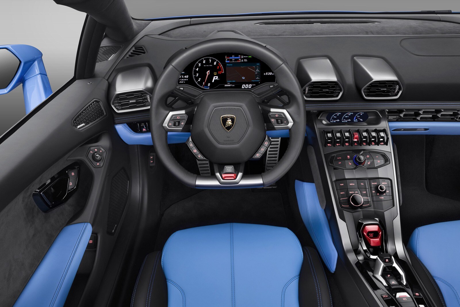 2017 Lamborghini Huracan interior SWD