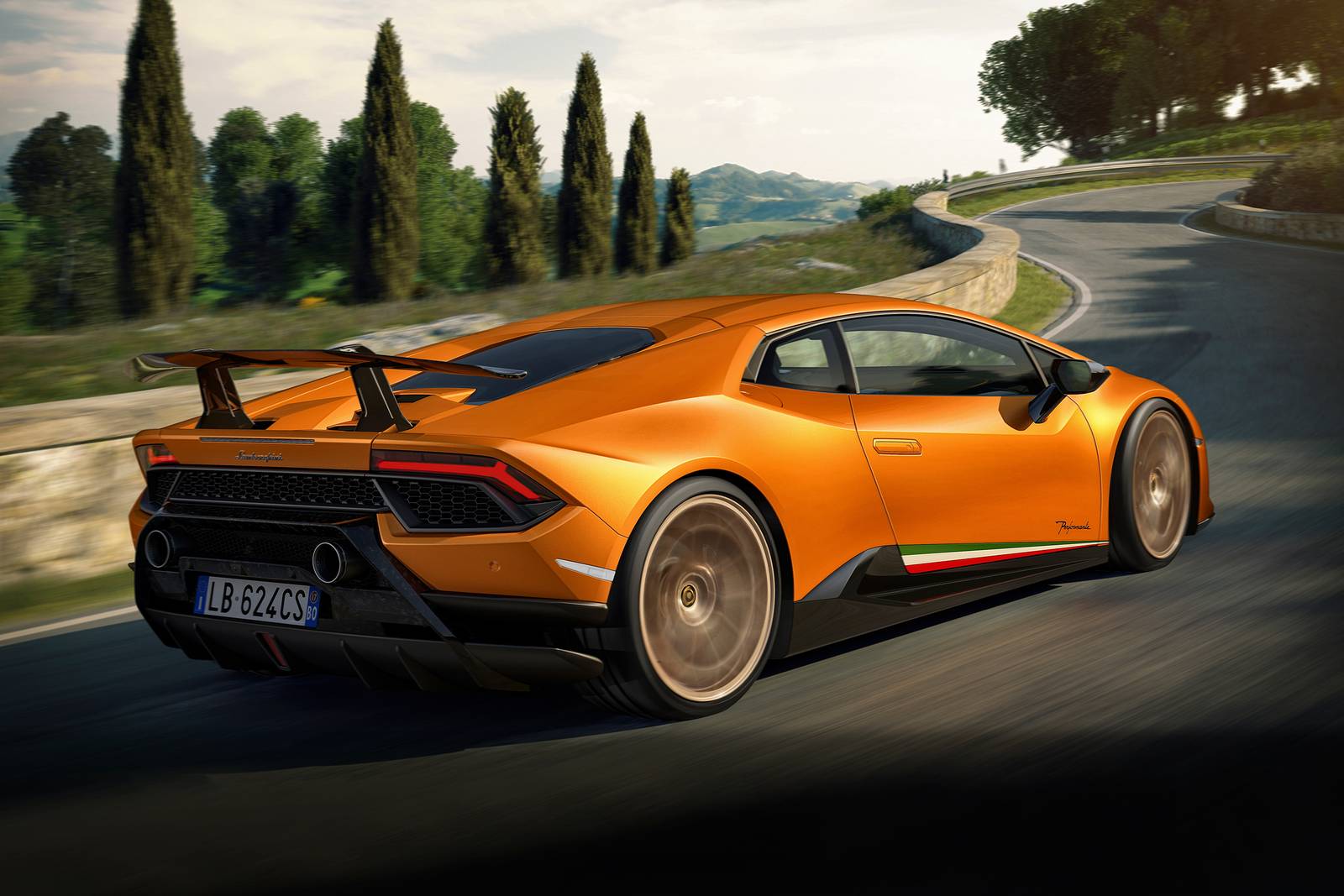 2019 Lamborghini Huracan front safety F