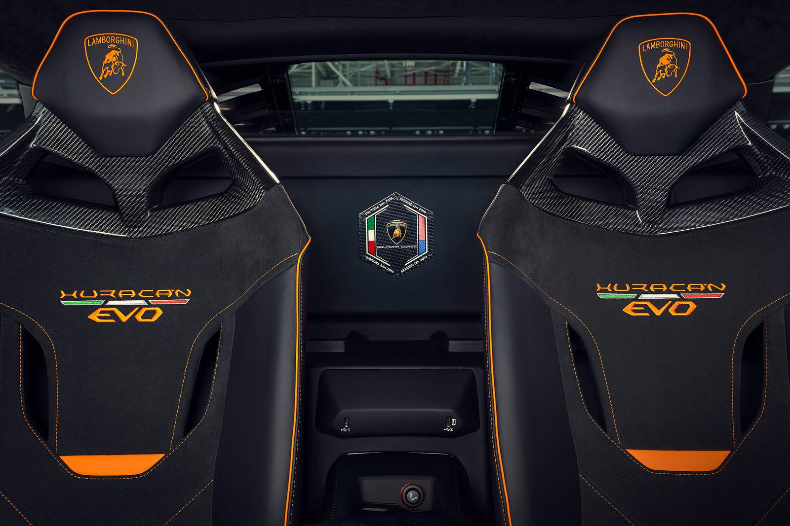 2023 Lamborghini Huracan front safety DETAIL
