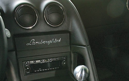 2006 Lamborghini Murcielago interior CC