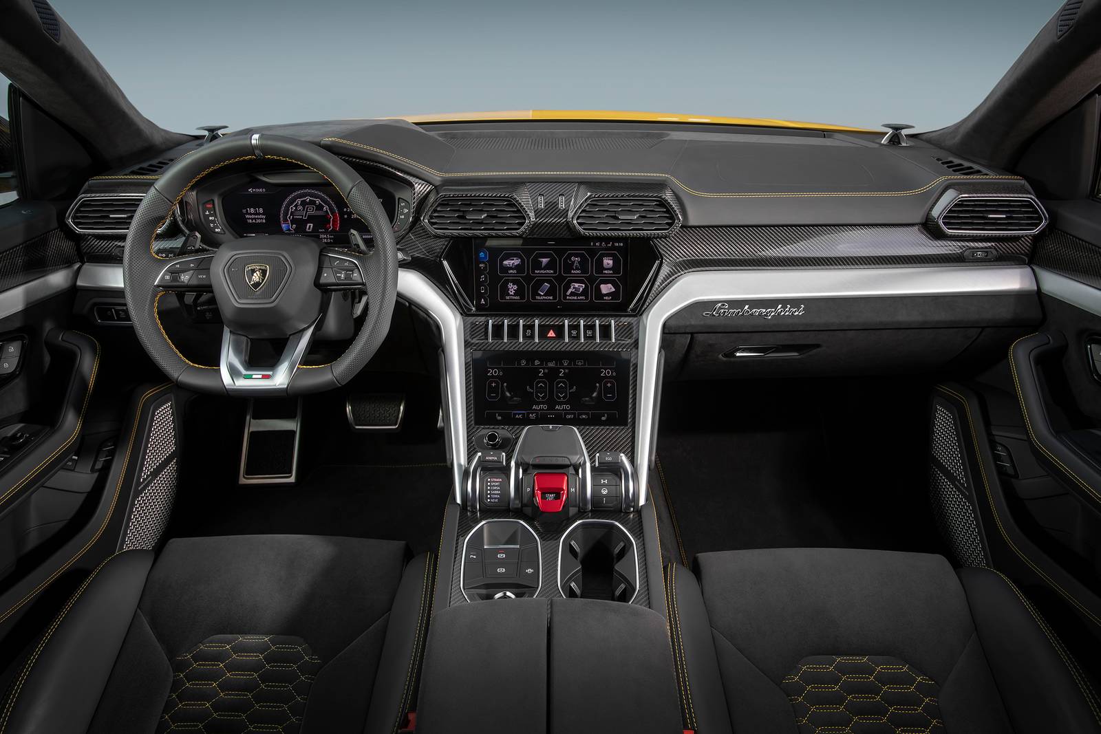 2022 Lamborghini Urus front safety D