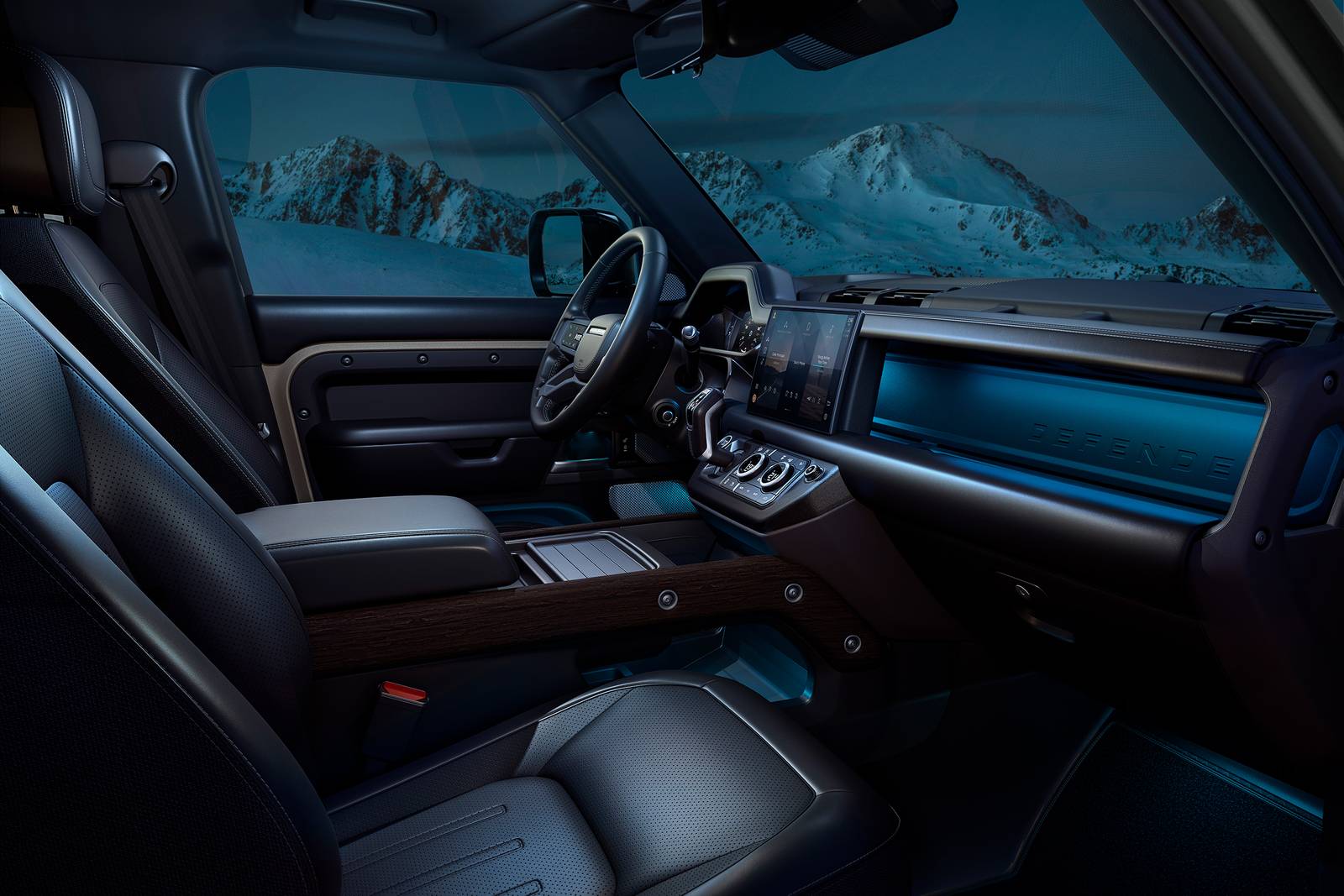 2023 Land Rover Defender interior DETAIL