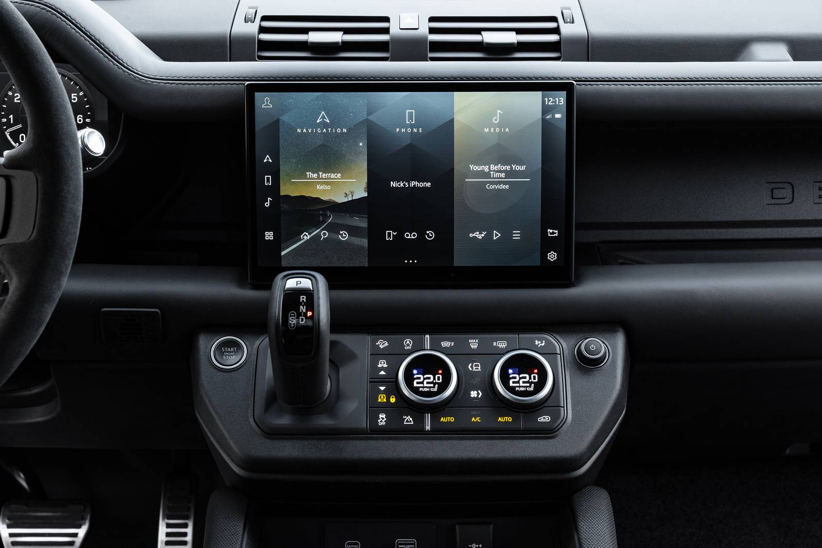 2024 Land Rover Defender interior CC