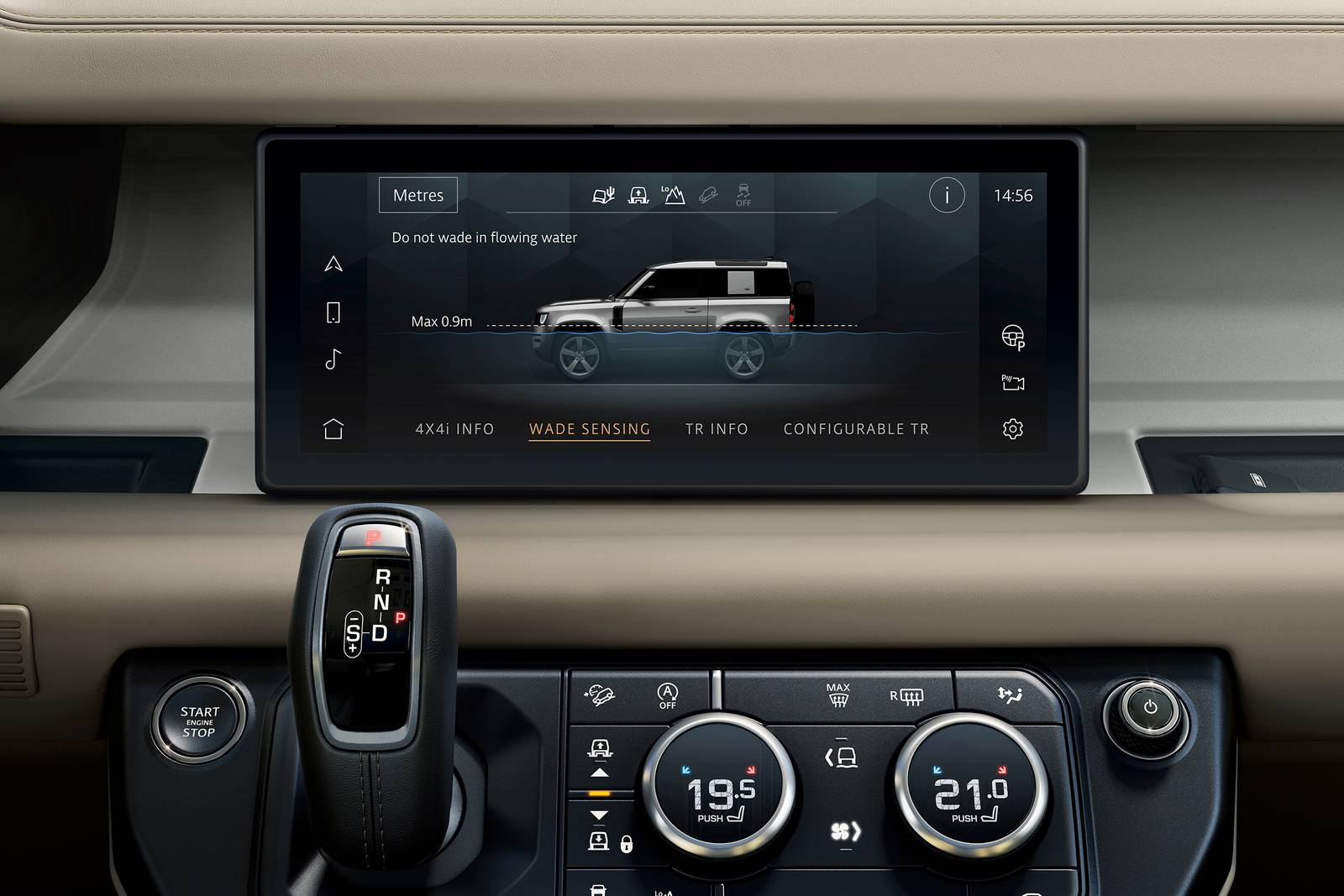 2025 Land Rover Defender interior CC