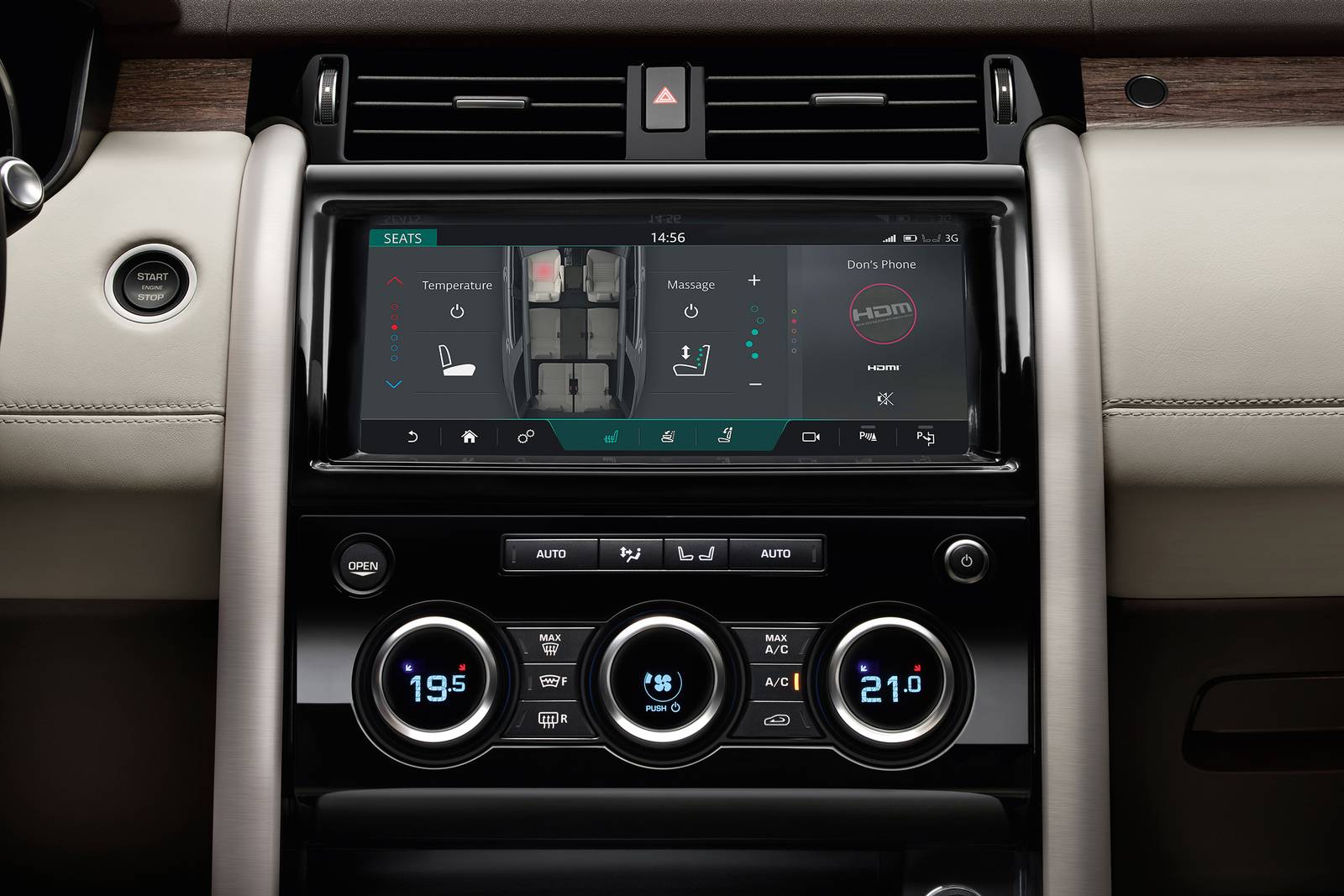 2018 Land Rover Discovery Sport interior CC