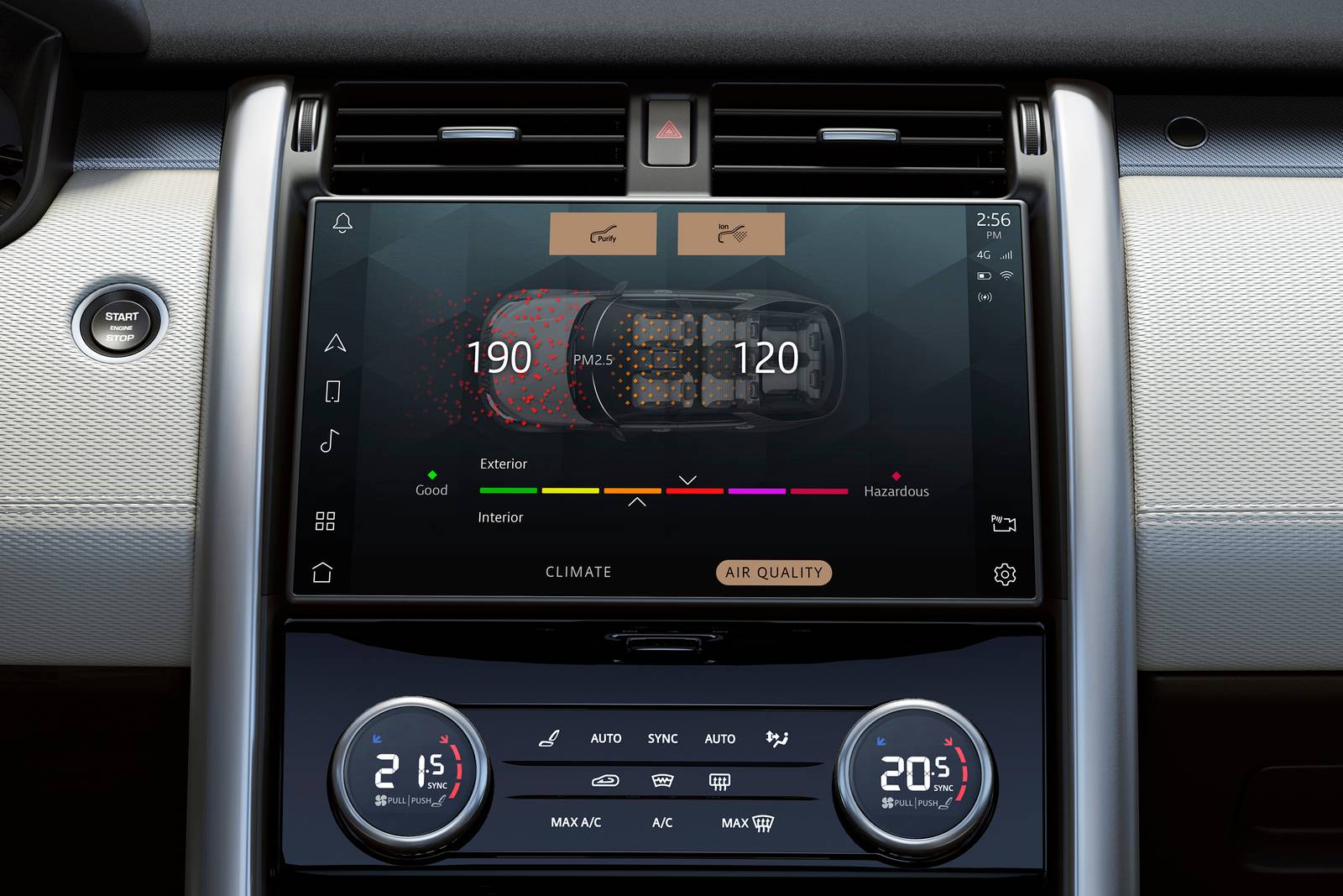 2024 Land Rover Discovery interior CC