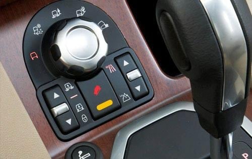 2012 Land Rover LR4 interior DETAIL