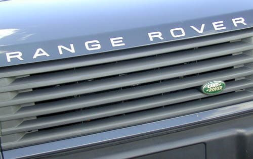 2000 Land Rover Range Rover exterior FBDG