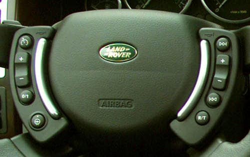 2004 Land Rover Range Rover interior DETAIL