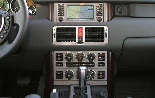 2004 Land Rover Range Rover interior CC