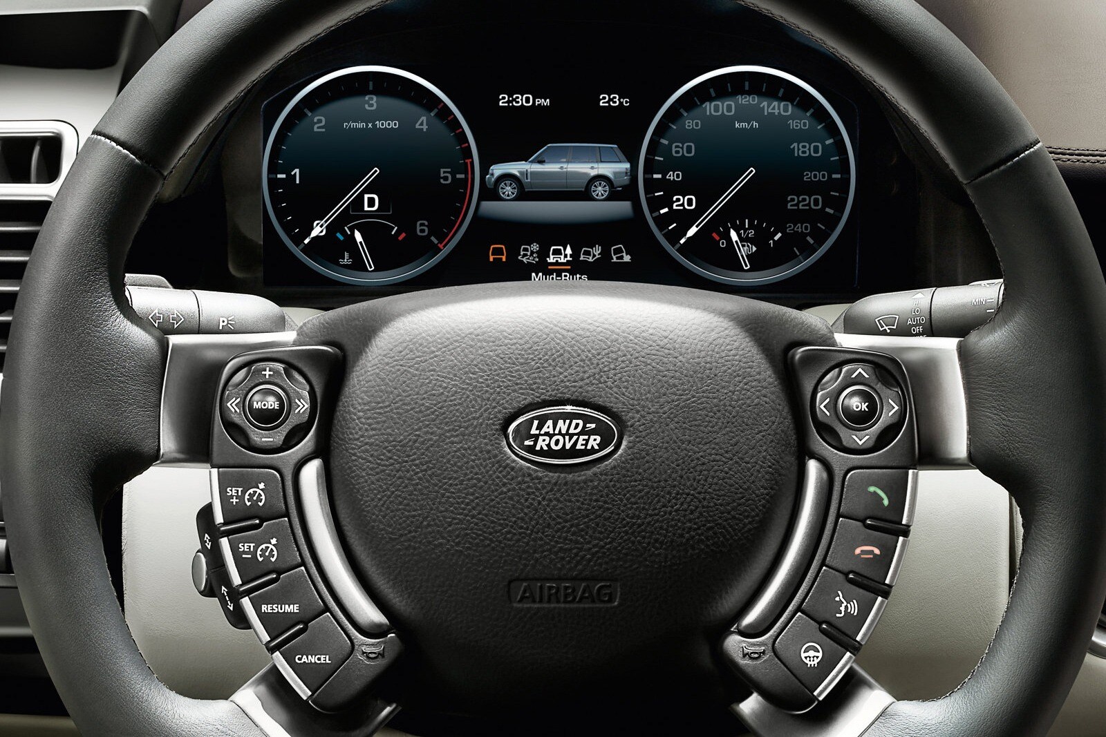 2010 Land Rover Range Rover interior AUXCTRL