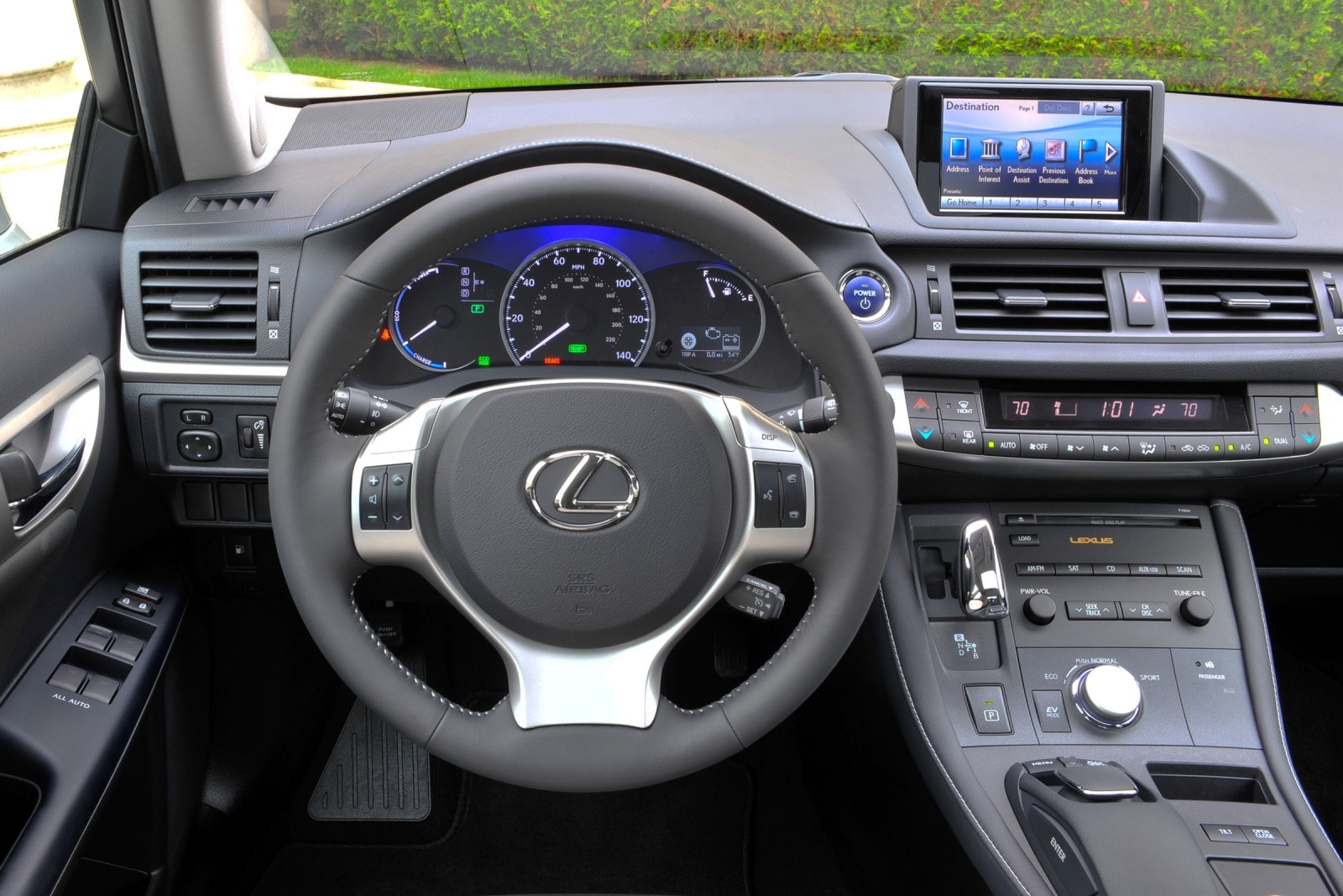 2012 Lexus CT 200h interior D