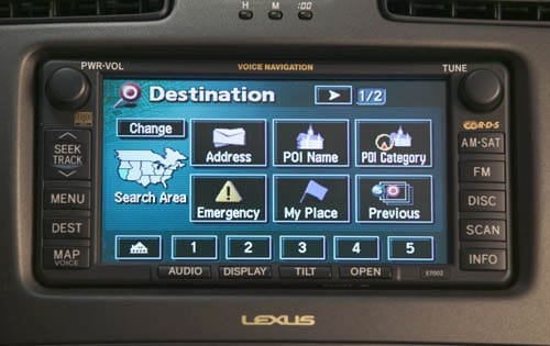 2005 Lexus ES 330 interior CC