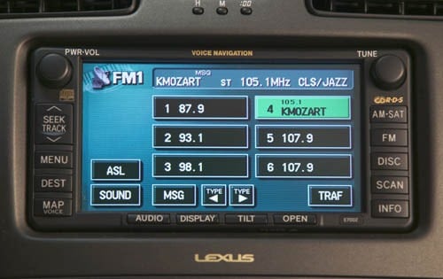 2005 Lexus ES 330 interior CC