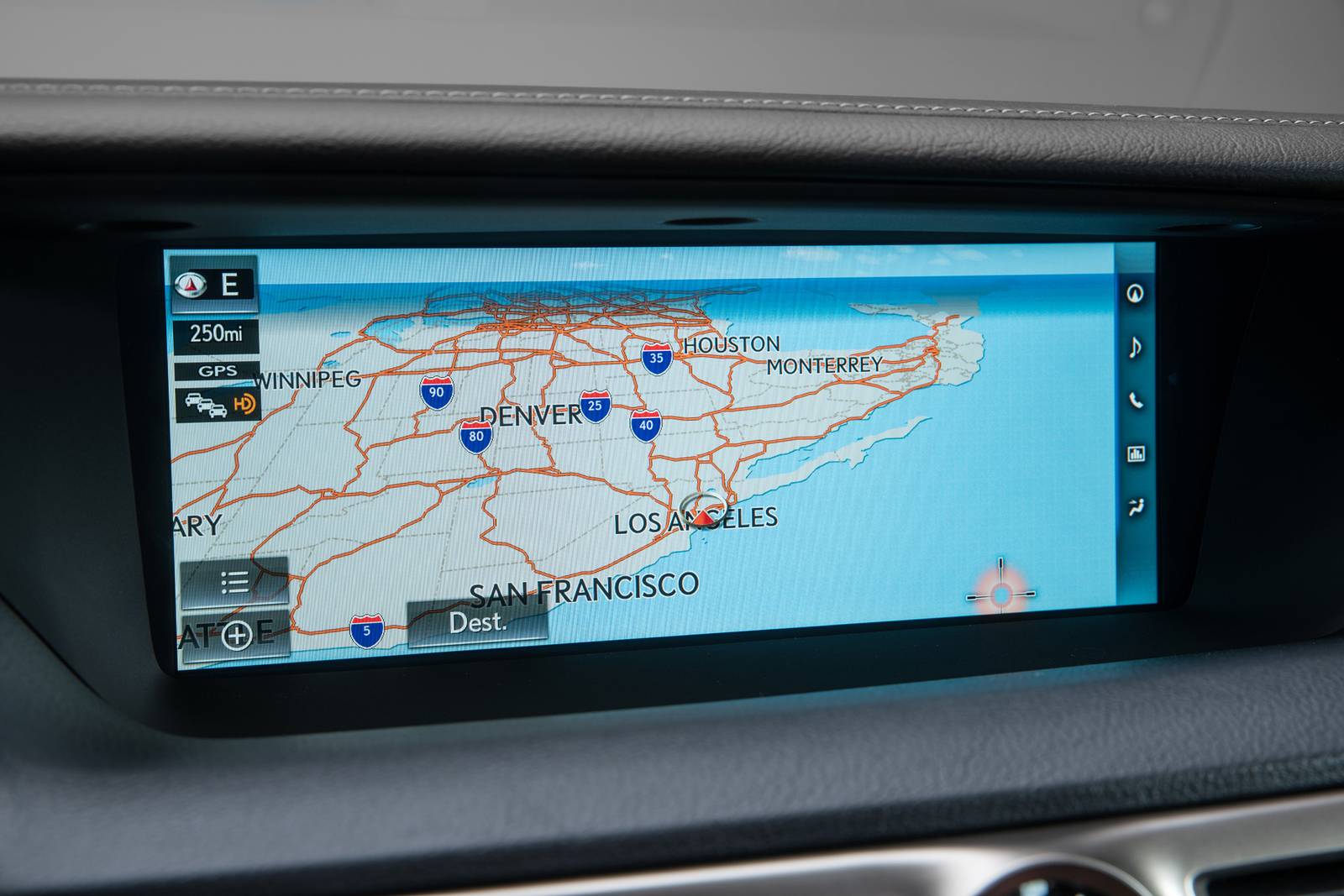 2018 Lexus GS 300 interior NAVSYS