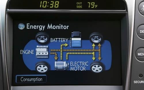 2010 Lexus GS 450h interior CC