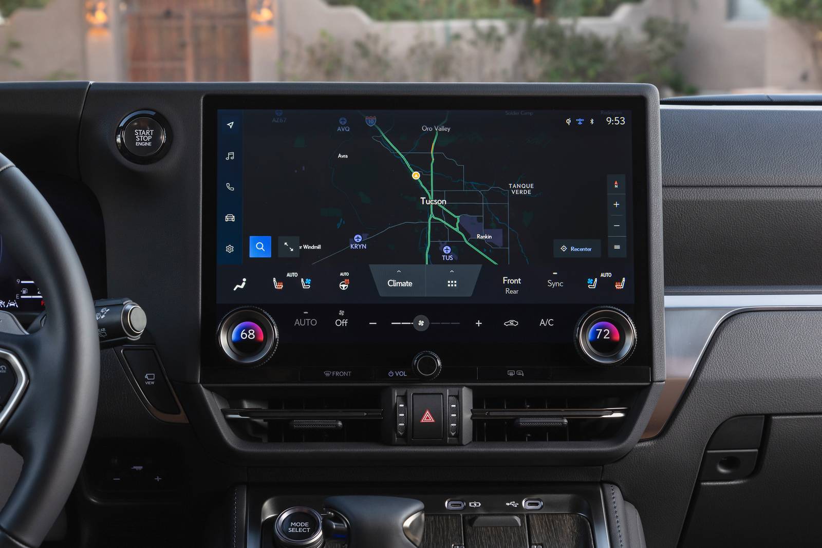 2025 Lexus GX front safety CC