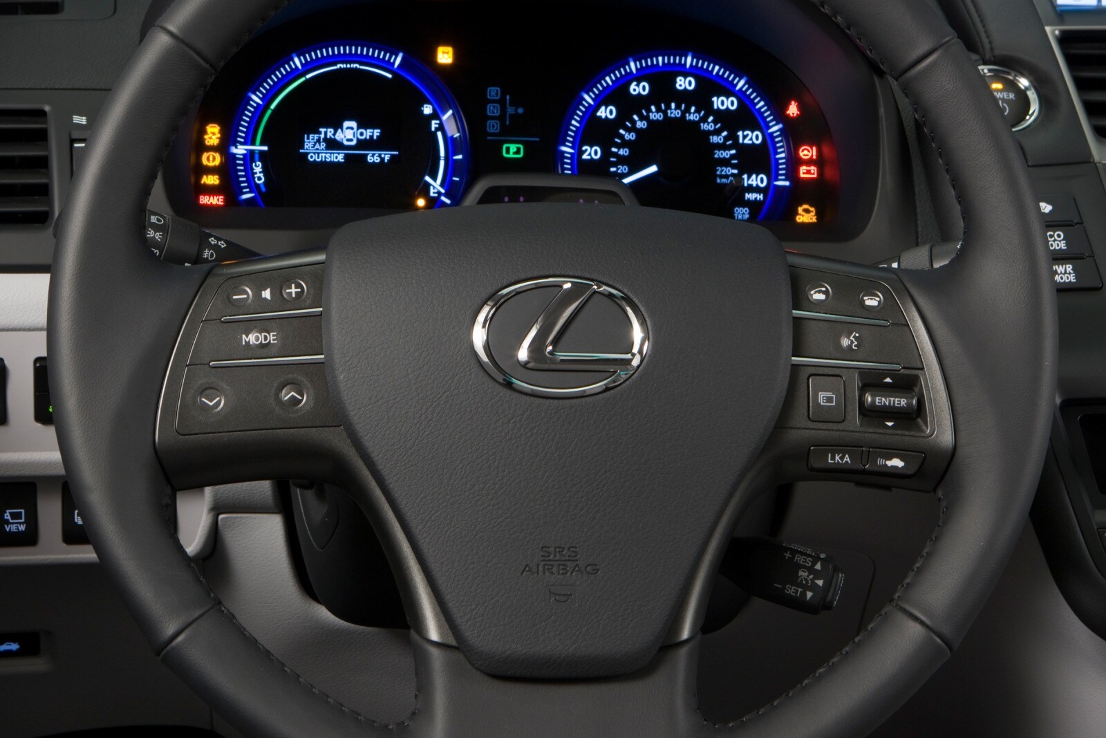 2010 Lexus HS 250h interior AUXCTRL