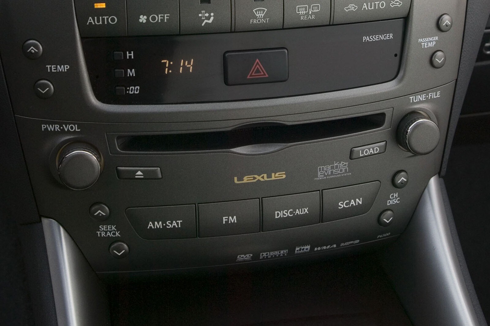 2007 Lexus IS 250 interior CC