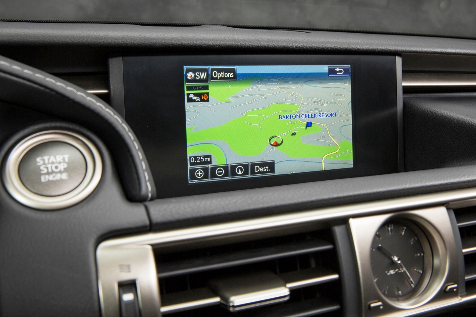 2014 Lexus Is interior NAVSYS