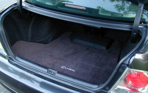 2001 Lexus IS 300 interior CARGO