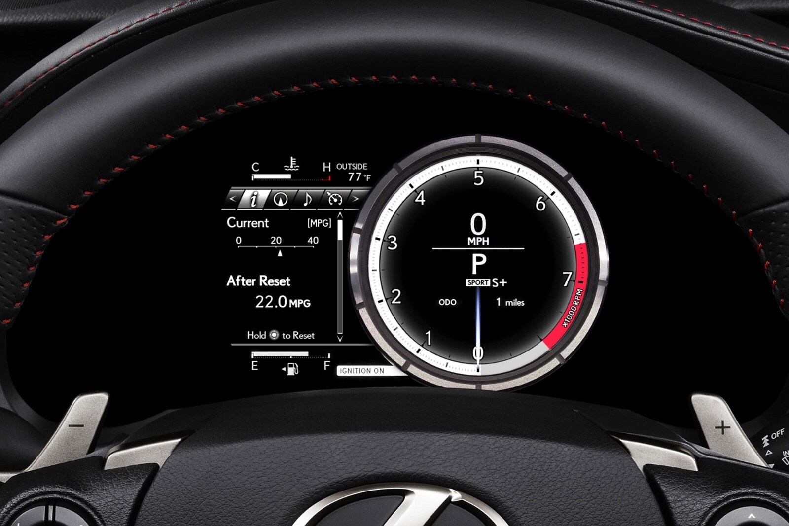 2016 Lexus IS 350 interior G