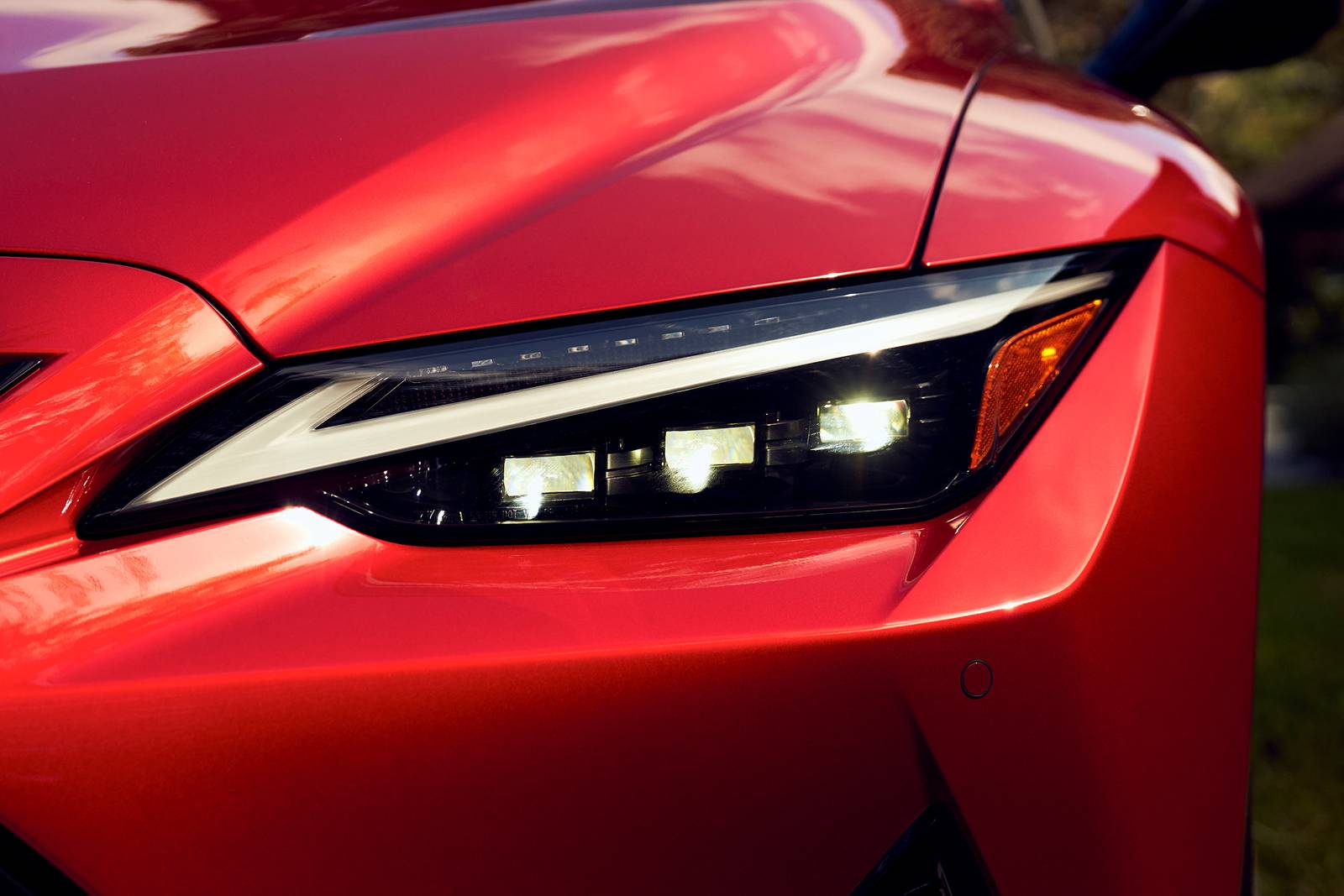 2021 Lexus IS front safety EDETAIL